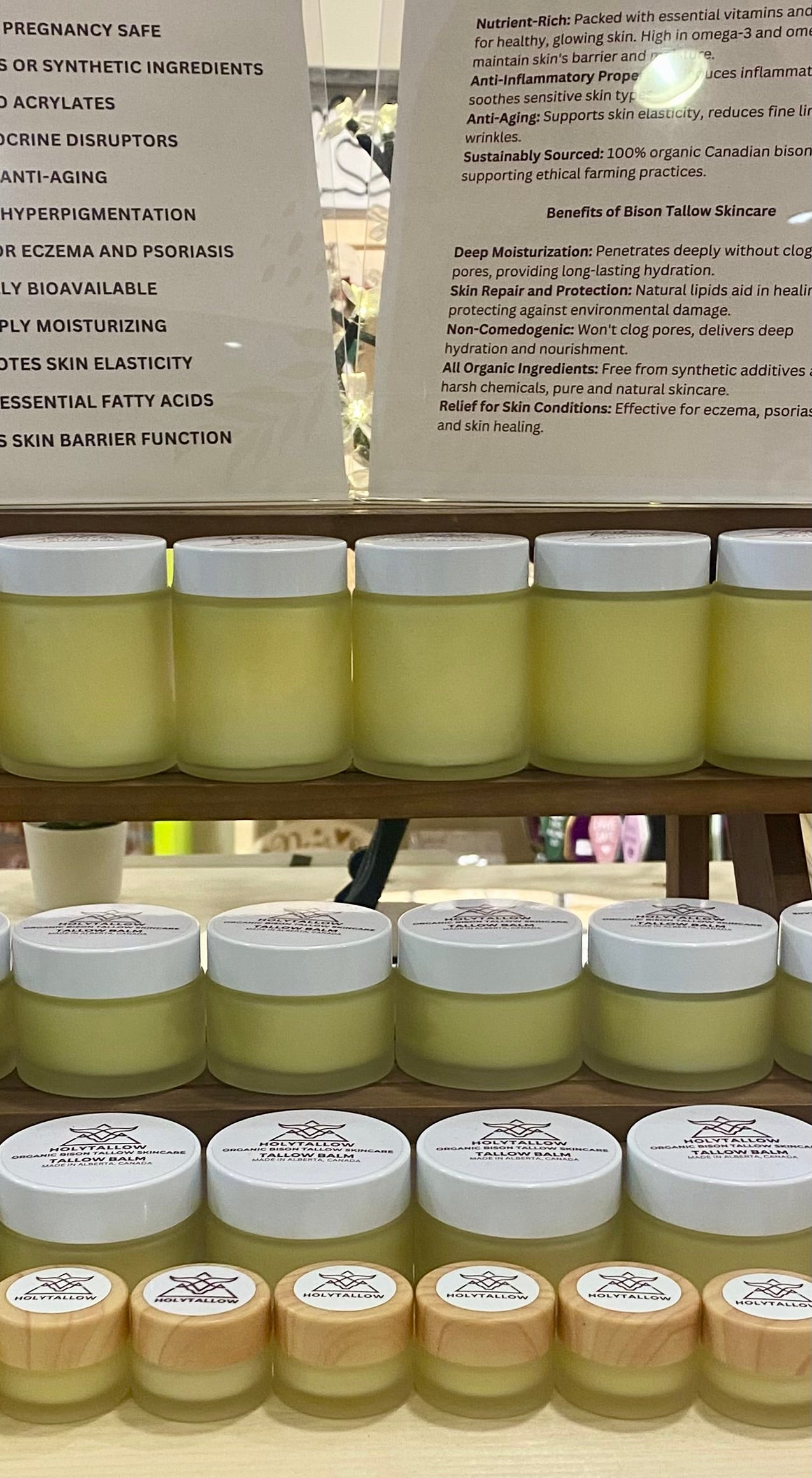 Organic Grass-Fed Bison Tallow Balm [50 Grams]