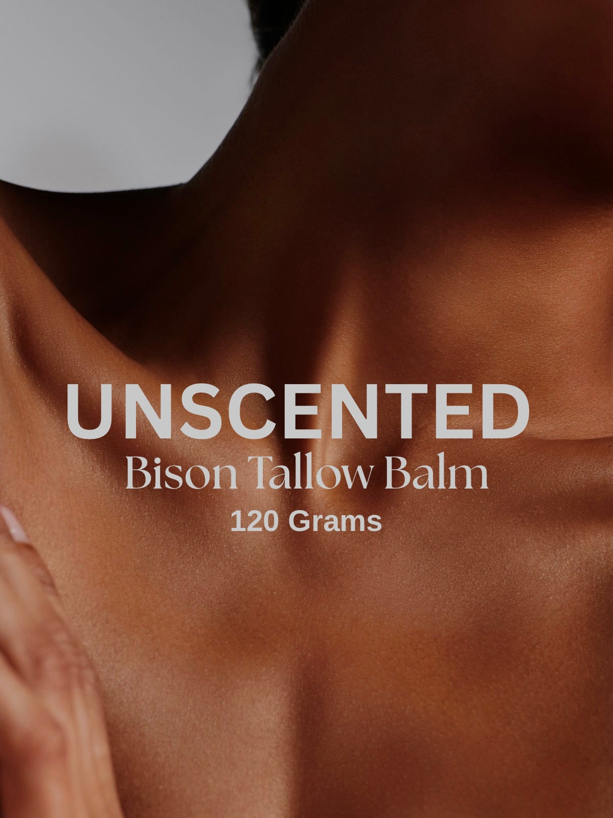 Unscented Organic Grass-Fed Bison Tallow Balm [120 Grams]