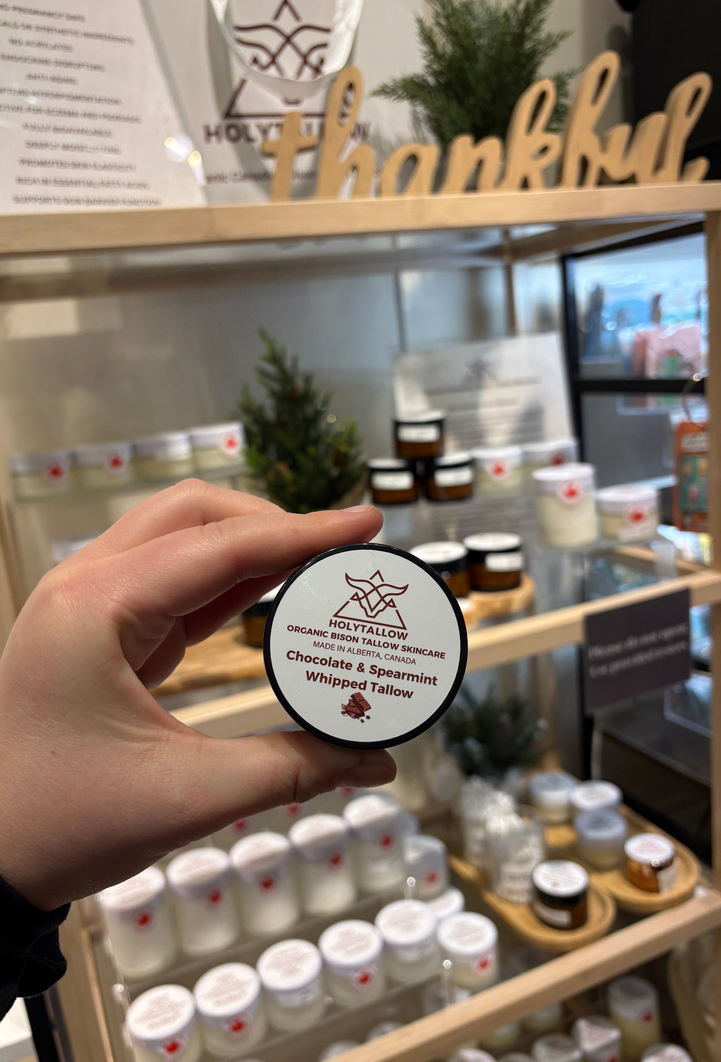 Chocolate Spearmint Whipped Tallow 50 Grams