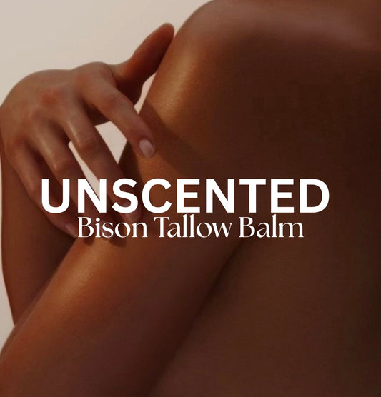 Unscented Organic Grass-Fed Bison Tallow Balm [50 Grams]