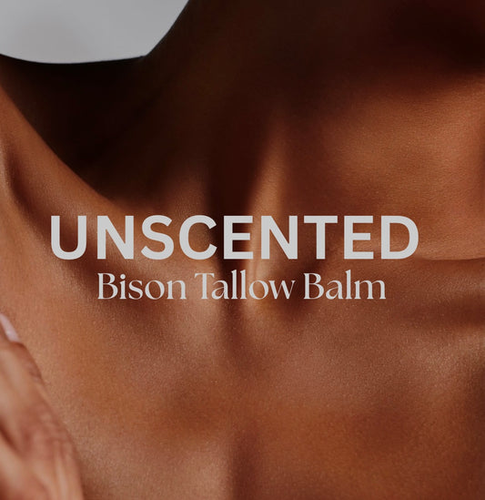 Unscented Organic Grass-Fed Bison Tallow Balm [120 Grams]