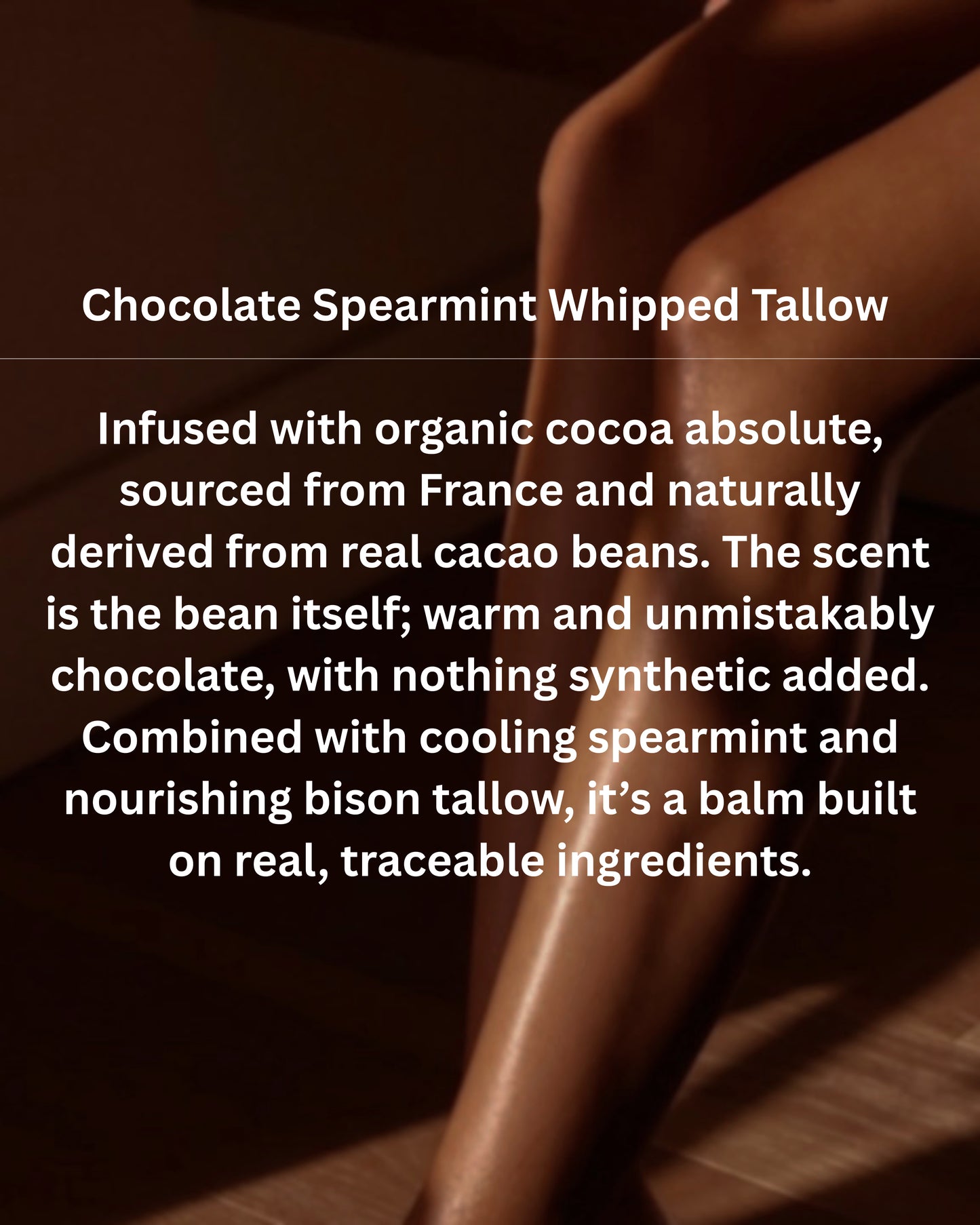 Chocolate Spearmint Whipped Tallow